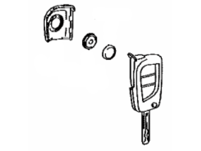 Toyota 89070-33E90 Transmitter Assy,  Door Control