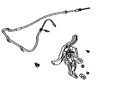 Toyota 46200-06111 Parking Brake Control