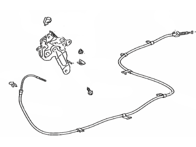 Toyota 46200-08070 Parking Brake Control