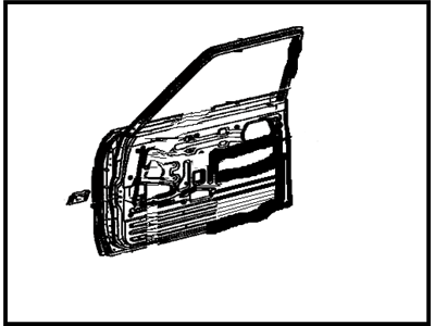 Toyota 67001-89113 Panel Sub-Assembly, Front Door, Passenger Side