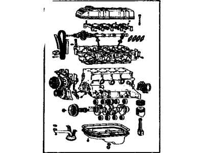 Toyota 19000-35041 Engine