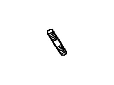 90116-10027 Toyota Bolt, Stud(For Manifold To Cylinder Head) Illustration 1 of 1