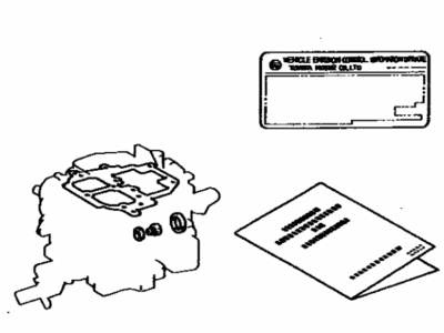 04214-35050 Toyota Carburetor Kit, High Altitude, Performance, Modification Illustration 1 of 1