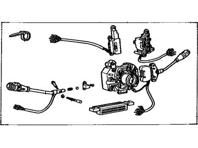 Toyota Starlet Turn Signal Switch - 84310-10471