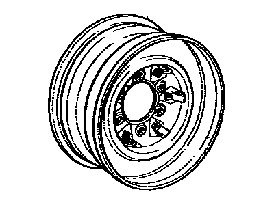 Toyota T100 Spare Wheel - 42611-34010