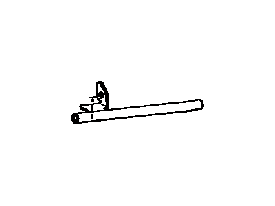 Toyota 33124-35010 Pipe, Oil Receiver(For Extension Housing)