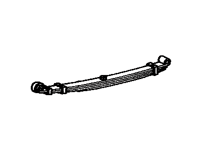 Toyota 48110-35061 Spring Assembly, Front, Passenger Side