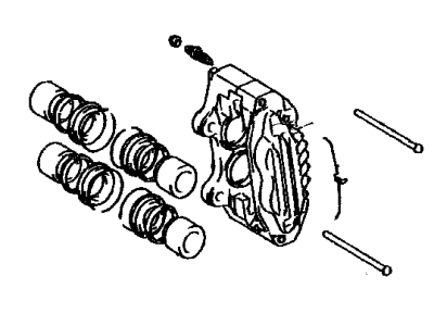 Toyota Land Cruiser Brake Caliper - 47730-60030