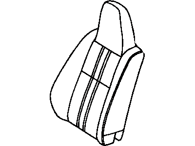 Toyota Tercel Seat Cover - 71074-1G180-E4