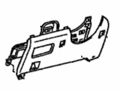 Toyota 55459-16040-B1 Lower Trim Panel, Driver Side