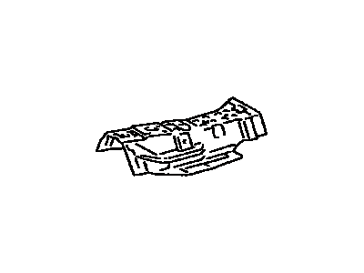 Toyota 58027-16091 Seat Belt Reinforcement