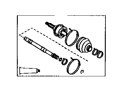 Toyota Tercel CV Joint - 43460-19755