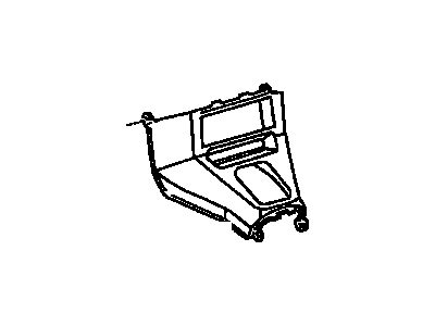 Toyota 55434-16060-B1 Front Panel