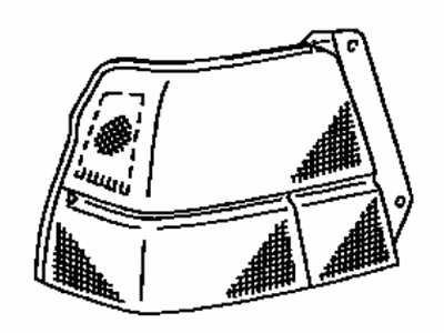 1998 Toyota Tercel Back Up Light - 81551-16590