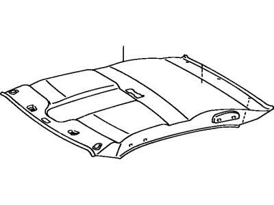 Toyota 63310-16450-B0 Headliner