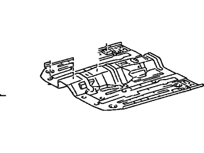Toyota Tercel Floor Pan - 58111-16903