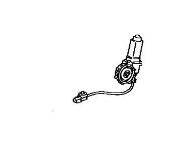 Toyota Tercel Window Motor - 85710-16091