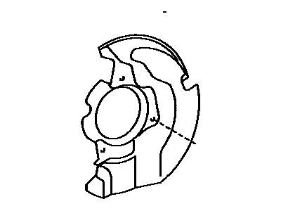 Toyota 47782-10060 Splash Shield
