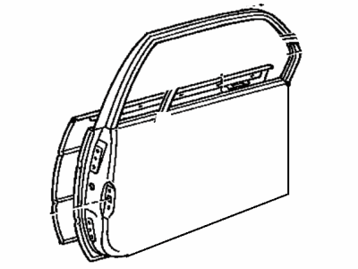 Toyota 67004-16250 Door Shell