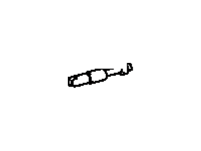 Toyota 35408-32010 Plug,  Down Shift