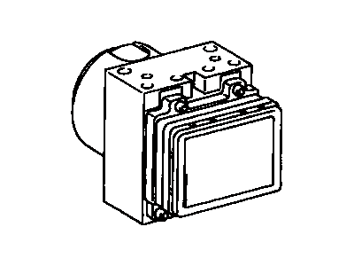 Toyota Tercel ABS Control Module - 44510-16081