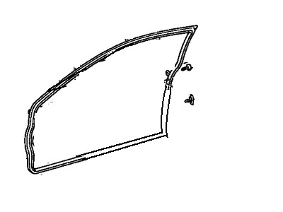 1998 Toyota Tercel Door Seal - 67861-16310