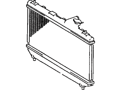 Toyota Tercel Radiator - 16400-11791