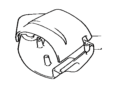 Toyota Tercel Steering Column Cover - 45286-16926-B0