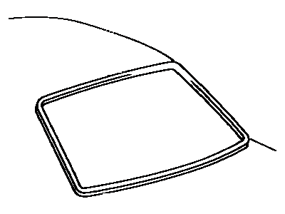Toyota 75571-16020 Reveal Molding