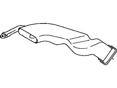 Toyota Tercel Air Duct - 17751-11100