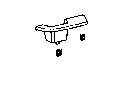 Toyota Tercel Armrest - 74210-16111-B1