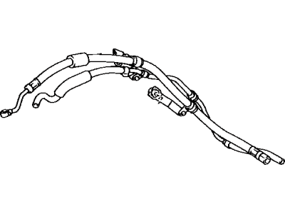 Toyota Tercel Power Steering Hose - 44410-16470