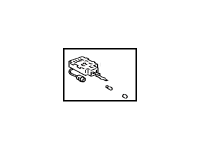 Toyota Tercel A/C Switch - 84732-26020