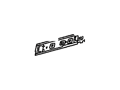 Toyota 61419-16040 Rocker Reinforcement