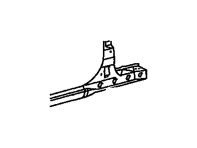 Toyota 61114-16080 Outer Rocker Panel