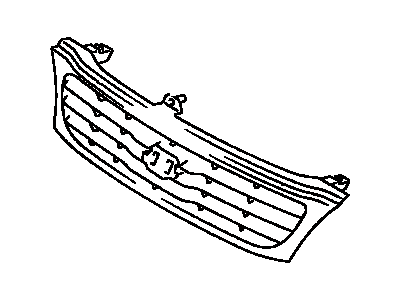 Toyota Tercel Grille - 53111-16480-D1