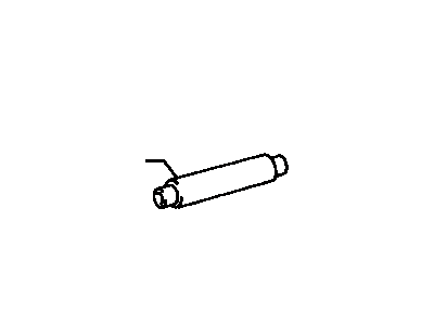 Toyota 12262-11050 Hose,  Ventilation,  NO.2