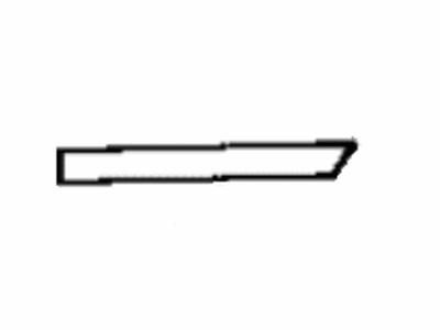 Toyota Tercel Door Moldings - 75742-16500-B0