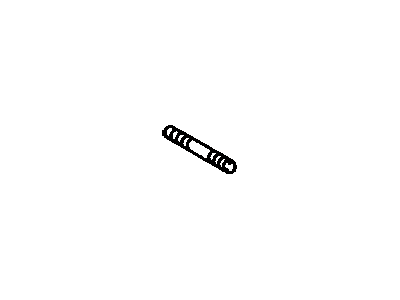 Toyota 90126-08015 Stud, Hex Lobular