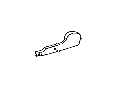 Toyota 71861-16220-B0 Inner Shield