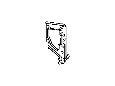 Toyota 86212-16260 AM/FM Radio Mount Bracket
