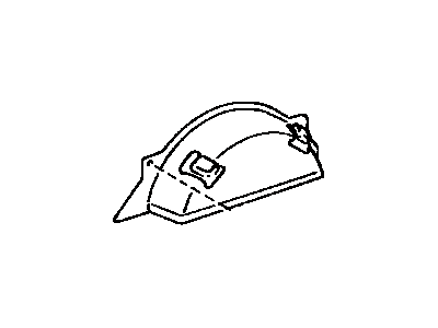 Toyota 61607-95D00 Wheelhouse