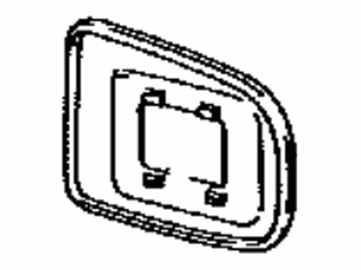 Toyota 87947-28290 Mirror,  Outer Rear View,  LH