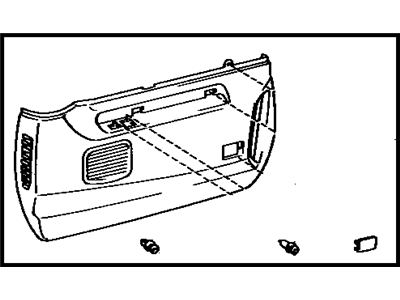 Toyota 67702-28081-B2 Lower Trim Panel