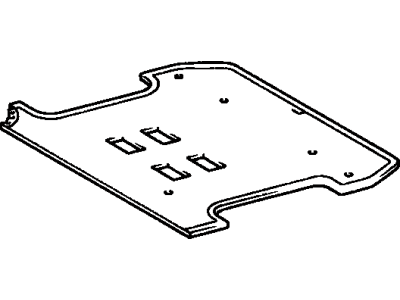 Toyota 58627-95D00 Insulation