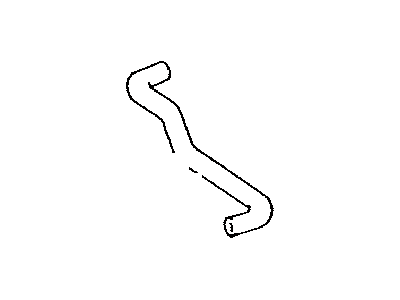 Toyota Previa Radiator Hose - 16573-76022