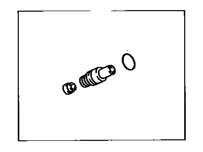 Toyota 33404-30040 Sleeve Sub-Assembly, Speedometer Shaft (For ATM)