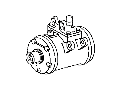 Toyota 88320-95D00 Compressor Assy,  Cooler