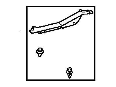 Toyota 67913-95D00-B0 Sill Plate