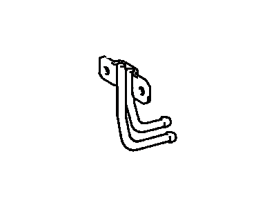 Toyota 17574-76020 Bracket, Exhaust Tail Pipe(For Center)